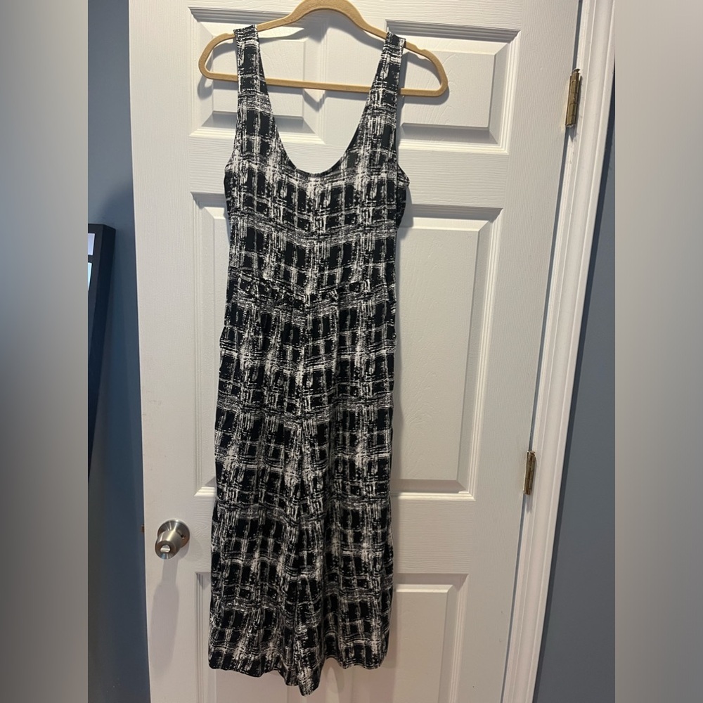 NWT Lumiere romper - black & white - M